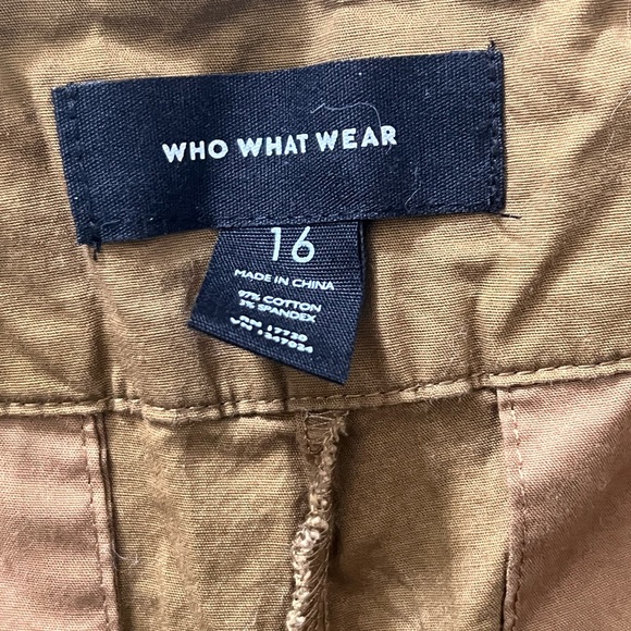 Who What Wear Mustard Trousers - Picture 2 of 3